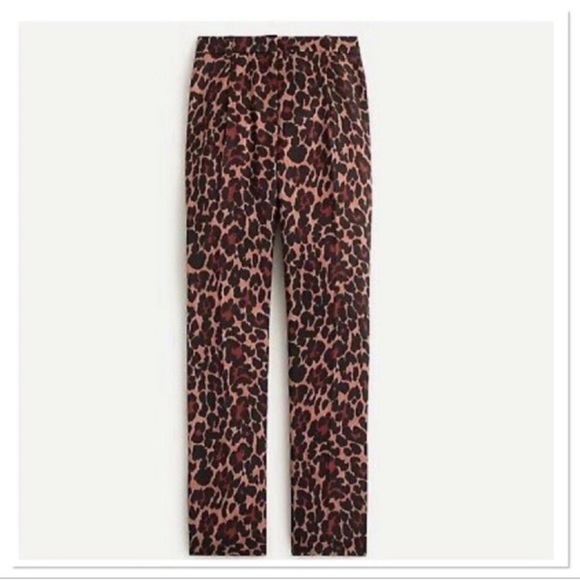 J Crew Men’s inspired animal print trousers s 10 - Picture 2 of 3